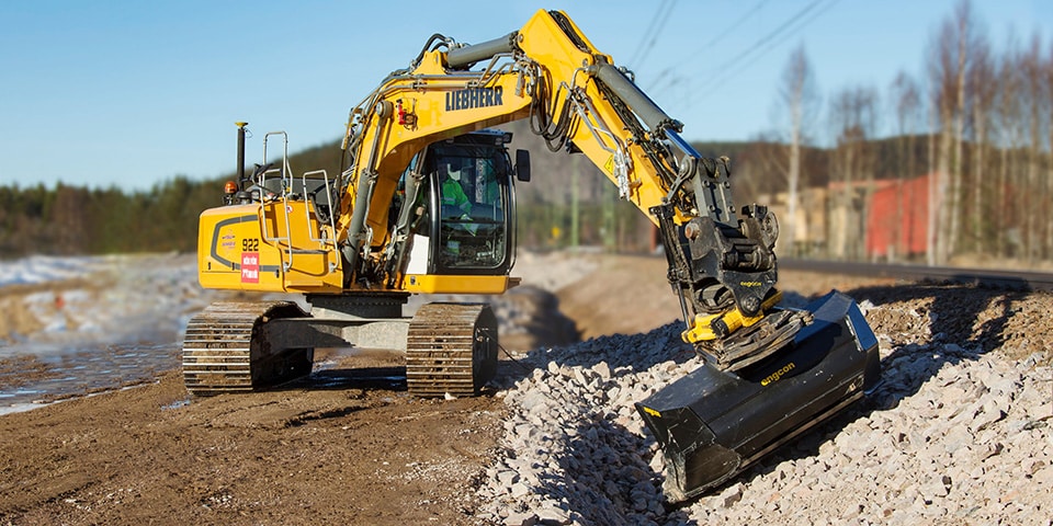 Engcon ontwikkelt eigen kantelsensor voor graafsystemen