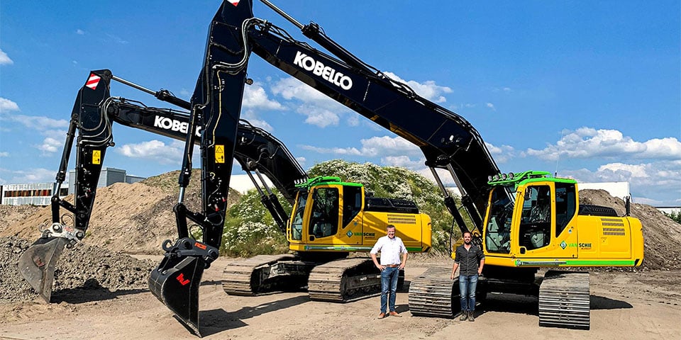 Van Schie Groep investeert in Kobelco