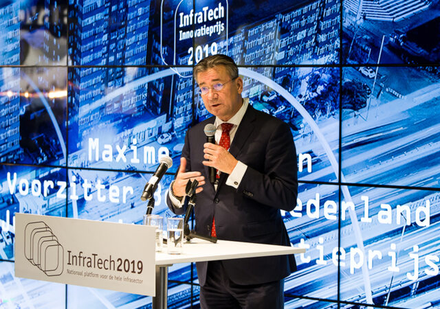 Uitreiking InfraTech 2019 Innovatieprijs in Rotterdam Ahoy