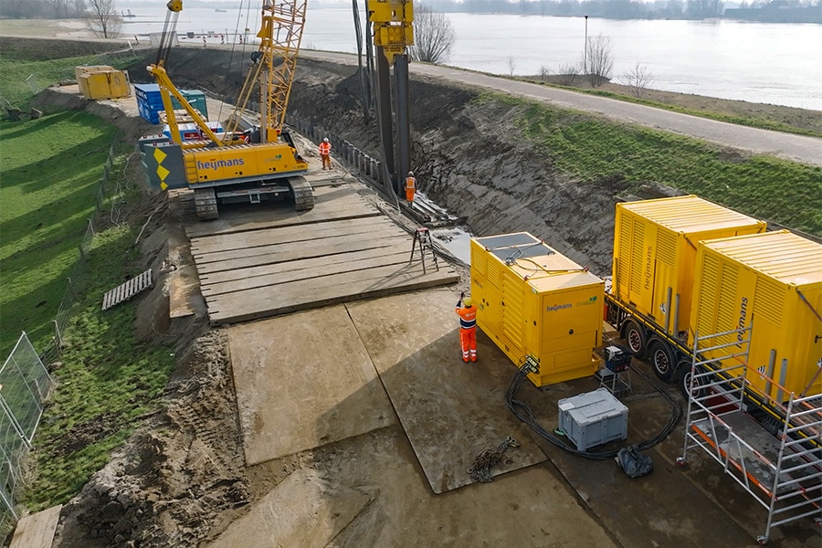 A sustainable and safe use of the foundation machine
